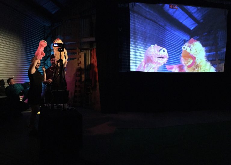 Show Of Hands Improv Comedy Puppet Show