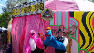 Larrikin Puppets Deja Voodoo Woodford