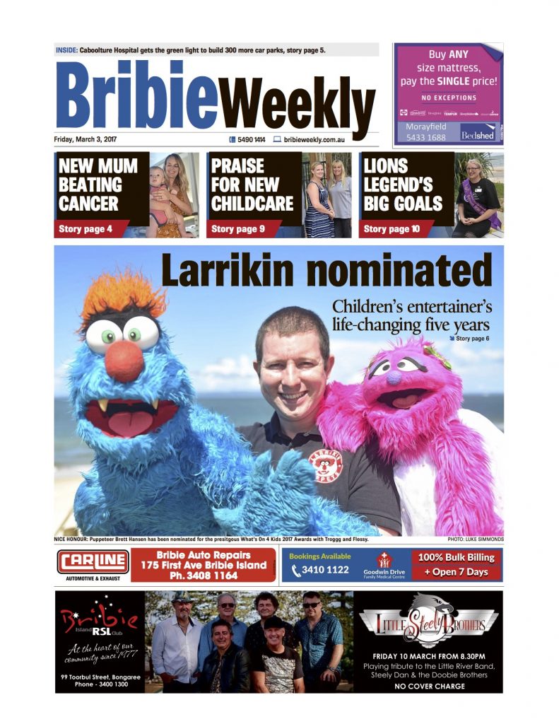 Bribie Weekly_Front Cover
