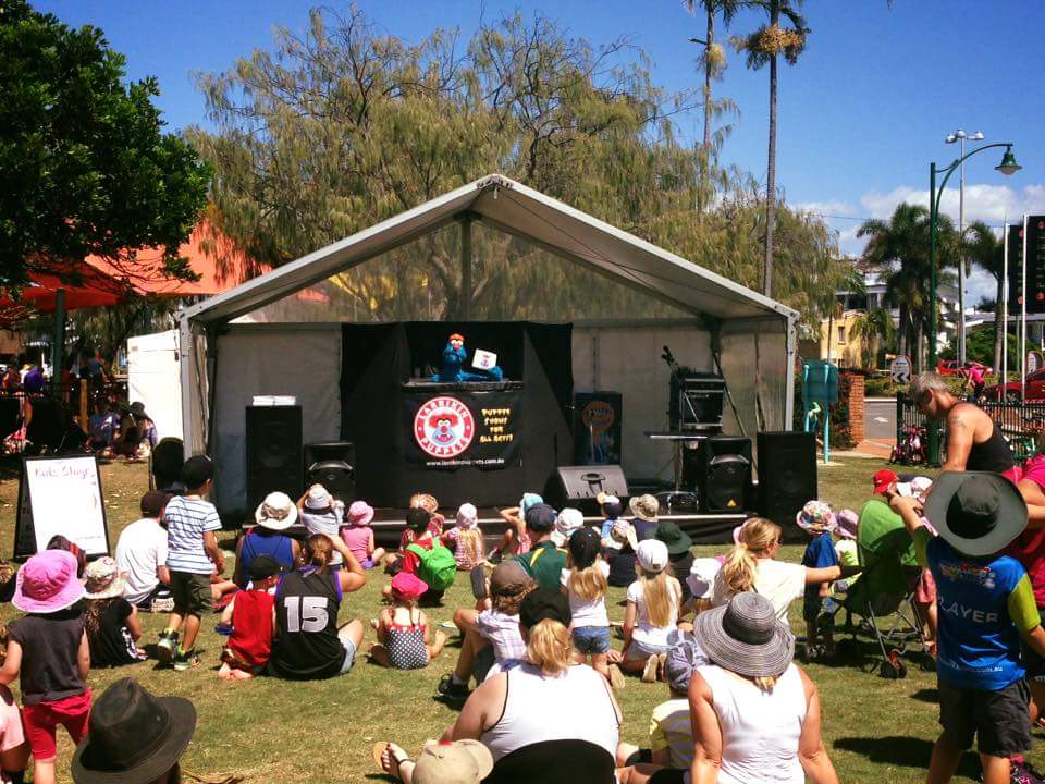 Children's Entertainment, Children’s Entertainers, Party Entertainment For Hire | Puppet Show, Puppetry Workshops - Fetes and Festivals, Redcliffe Sails Festival