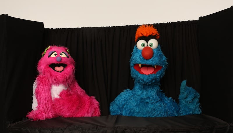 Corporate Entertainment - Puppets At Work - Puppet MC - Troggg And Flossy
