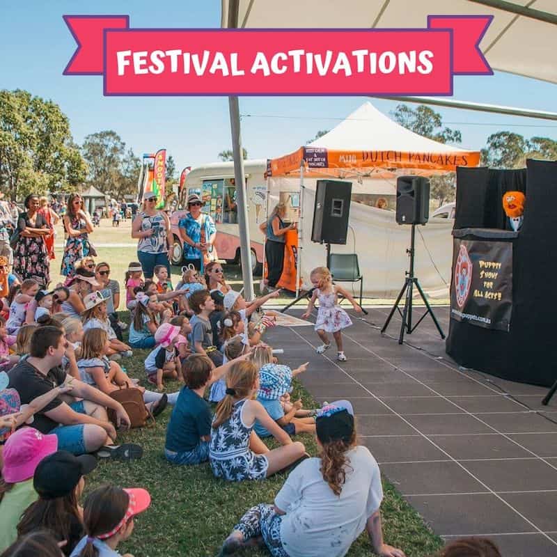 Puppet Show - Children's Entertainment - Festival Activations