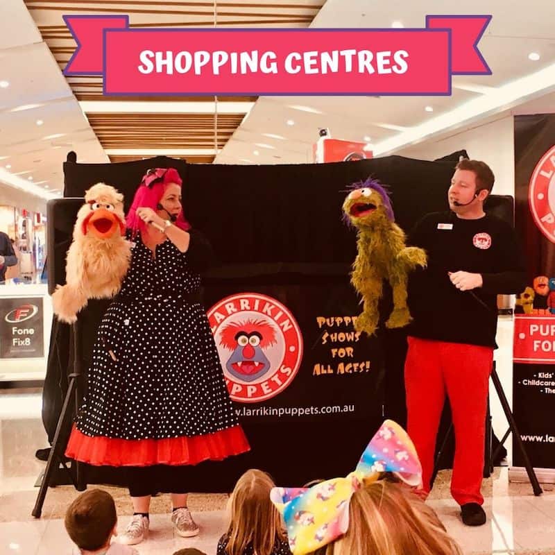 Puppet Show - Children's Entertainment - Shopping Centres