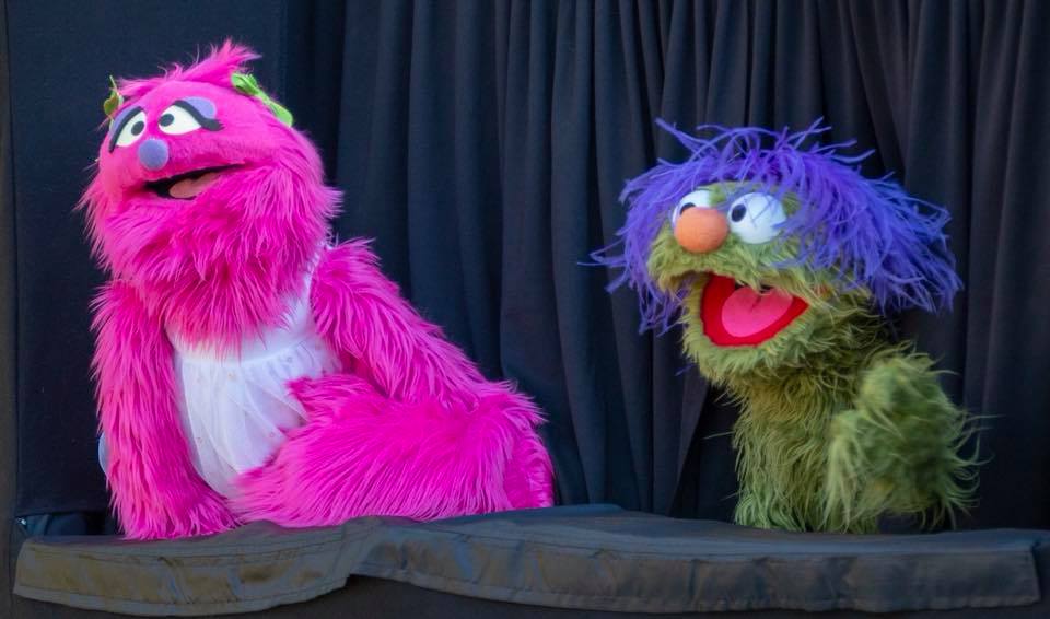 Birthday Celebration Ideas - Puppet Show - Kids Parties - Larrikin Puppets - Brisbane - Flossy and Frazzamatazz