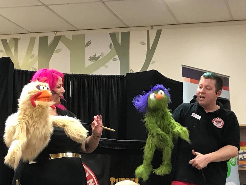 Puppet Show - Kids Parties - Larrikin Puppets - Brisbane - Puppetry