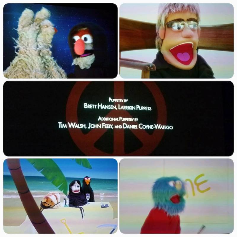 Larrikin Puppets - Film and TV puppetry - Richard Bell