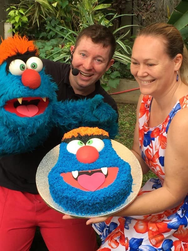 Larrikin Puppets Birthday Cake