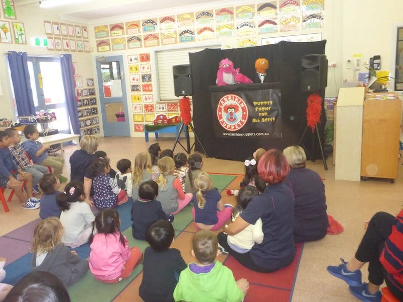 Health and Wellbeing Puppet Show Larrikin Puppets