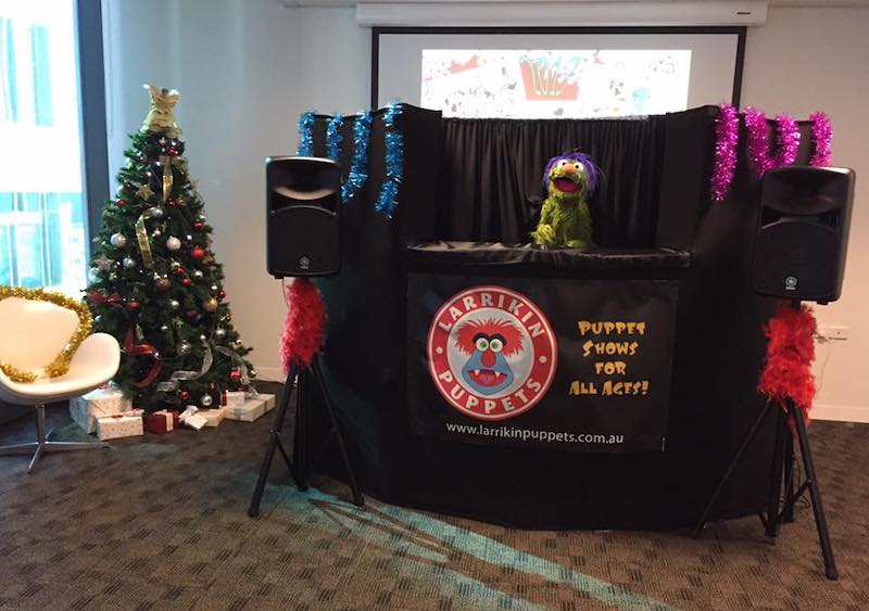 Larrikin Puppets Christmas Entertainment Puppet Show