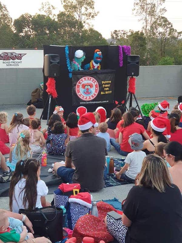 Larrikin Puppets Christmas Entertainment Puppet Show