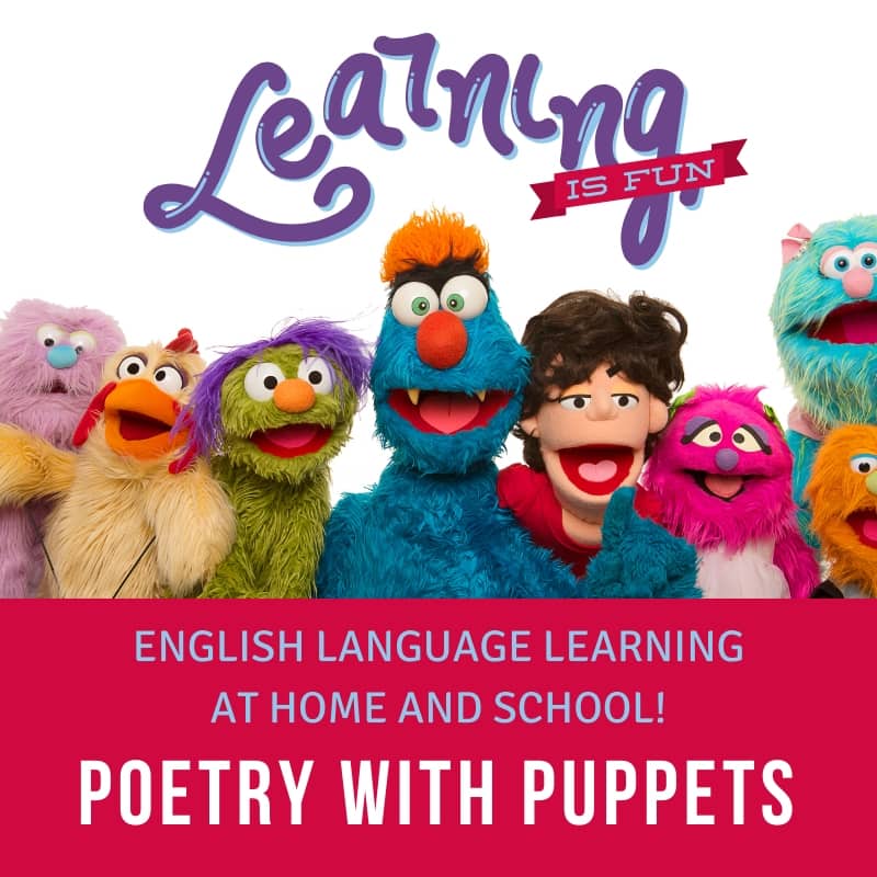 Poetry With Puppets - English Language Learning