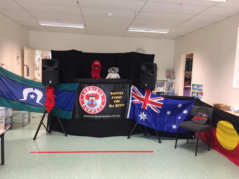 Puppet Show Australia Day Entertainment Larrikin Puppets