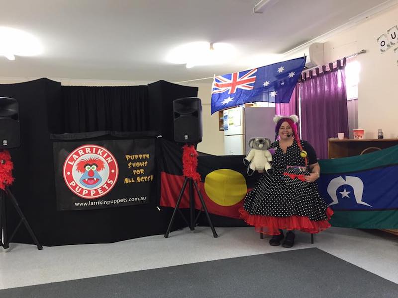 Puppet Show Australia Day Entertainment Larrikin Puppets