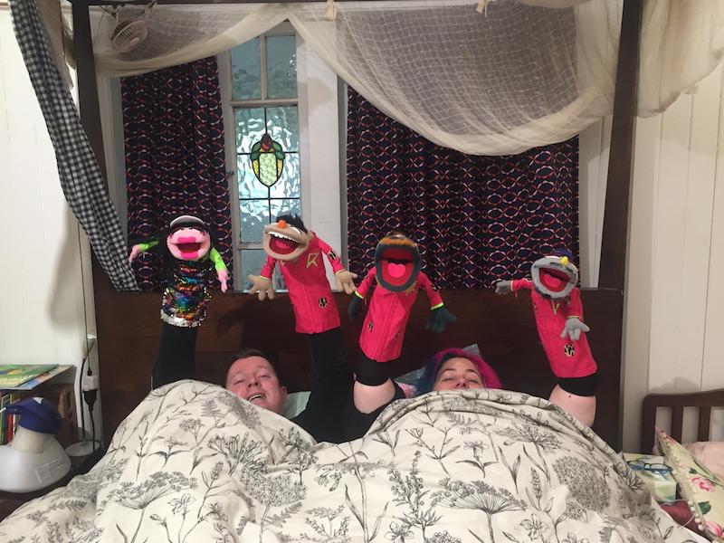Behind The Scenes Puppeteers - Regurgitator Pogogo Show - Best Friends Forever Music Video