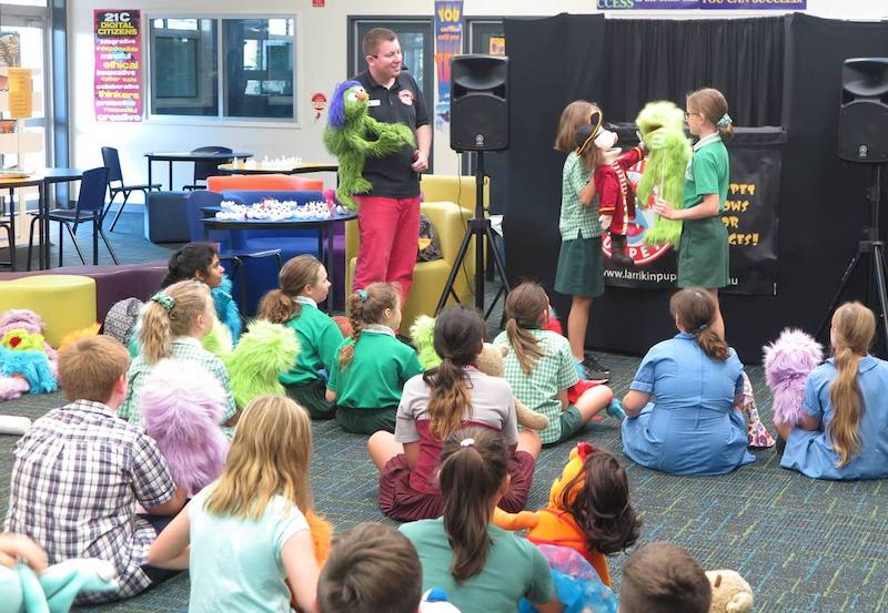 Puppetry Performance Workshop - Primary School Incursion