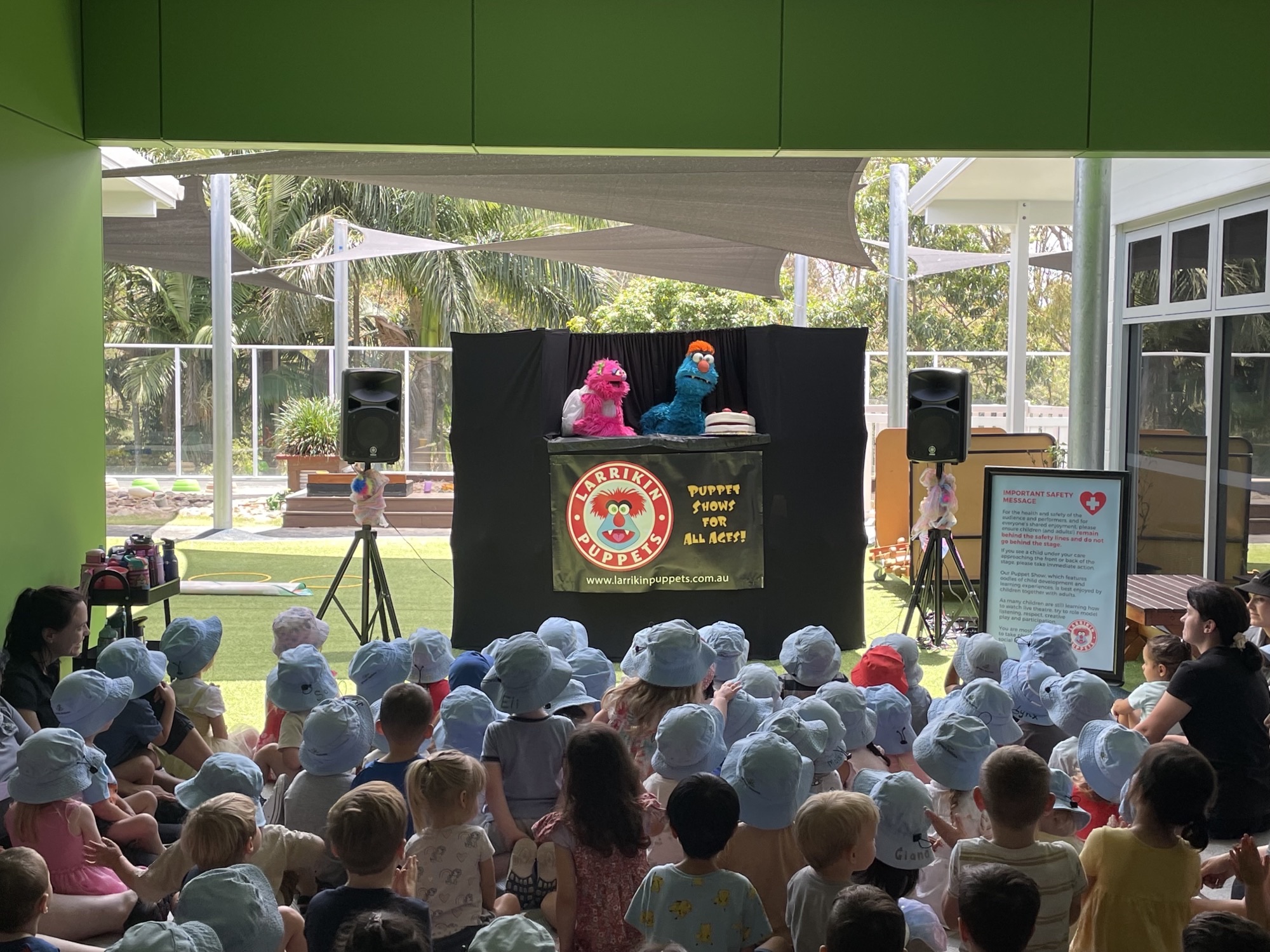 Childcare Centre Incursion Puppet Show - Children's Entertainment - Brisbane - Queensland