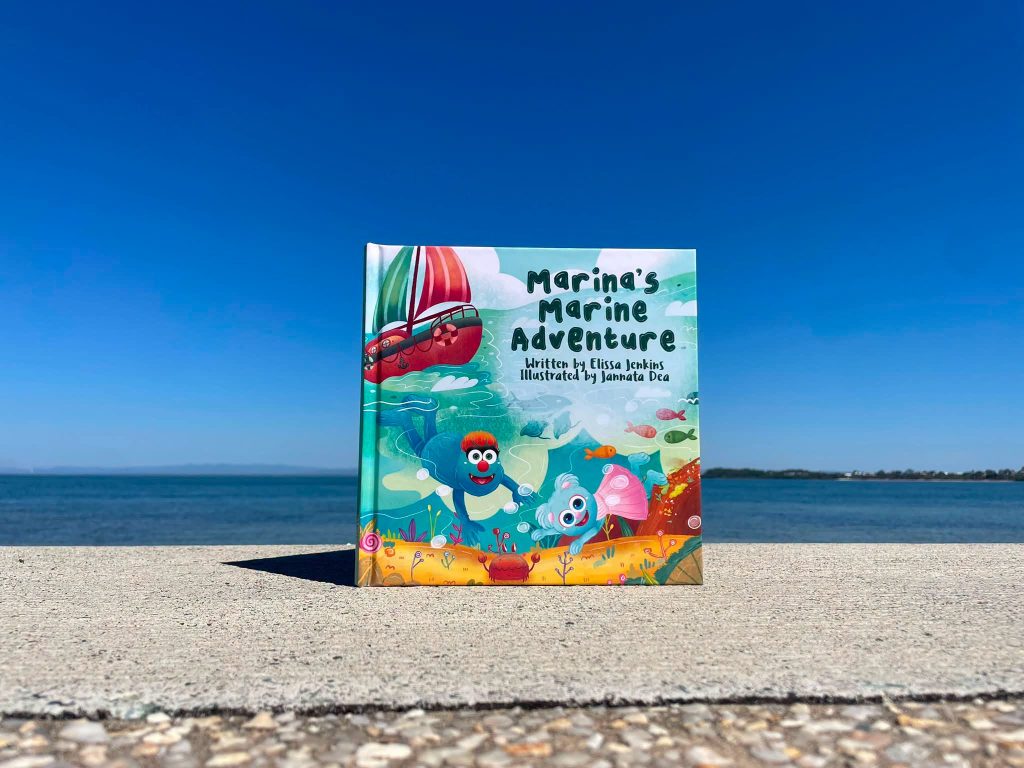 Marina's Marine Adventure by Elissa Jenkins - children's book - Larrikin Puppets